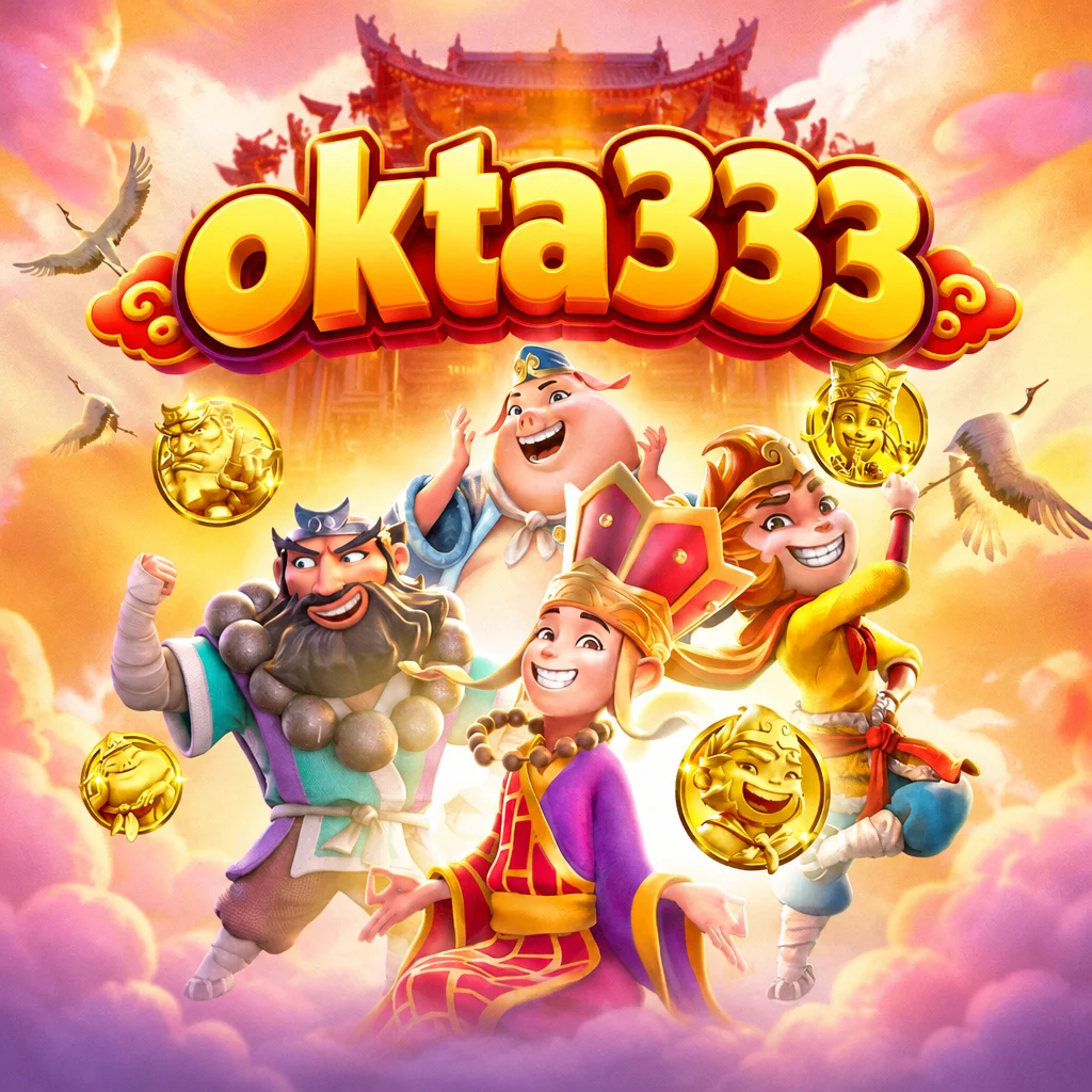 okta333 Journey To The Wealth dengan karakter Biksu Tong dan kera sakti