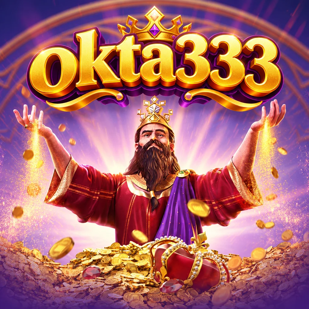 okta333 Midas Fortune menampilkan Raja Midas bertabur koin emas